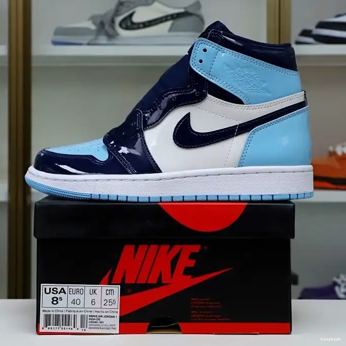 AIR 'BLUE CHILL' JORDAN RETRO HIGH 1 WMNS OG Kimikick 0508